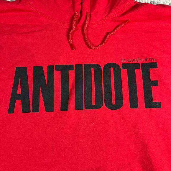 Fletcher Antidote 2024 Tour Red Pullover Hoodie Men’s Sz L New - Picture 2 of 6